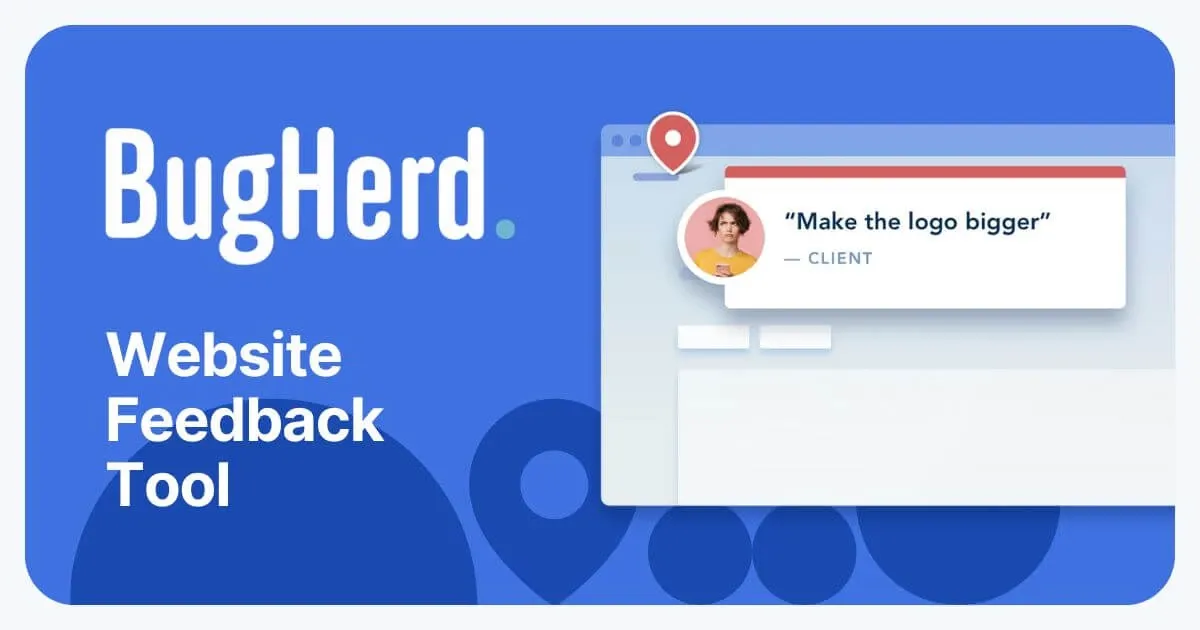 BugHerd on-screen bug annotation and feedback pin board